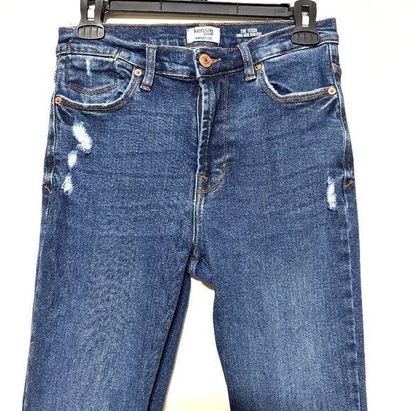 Kensie Women's Blue Boot Cut Jeans - Picture 5 of 6